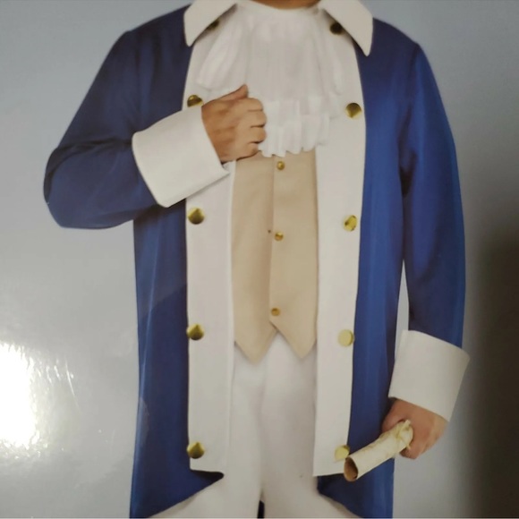 Size XXL Halloween Costume Party Costume GEORGE WASHINGTON Theater Enter… - Picture 4 of 9